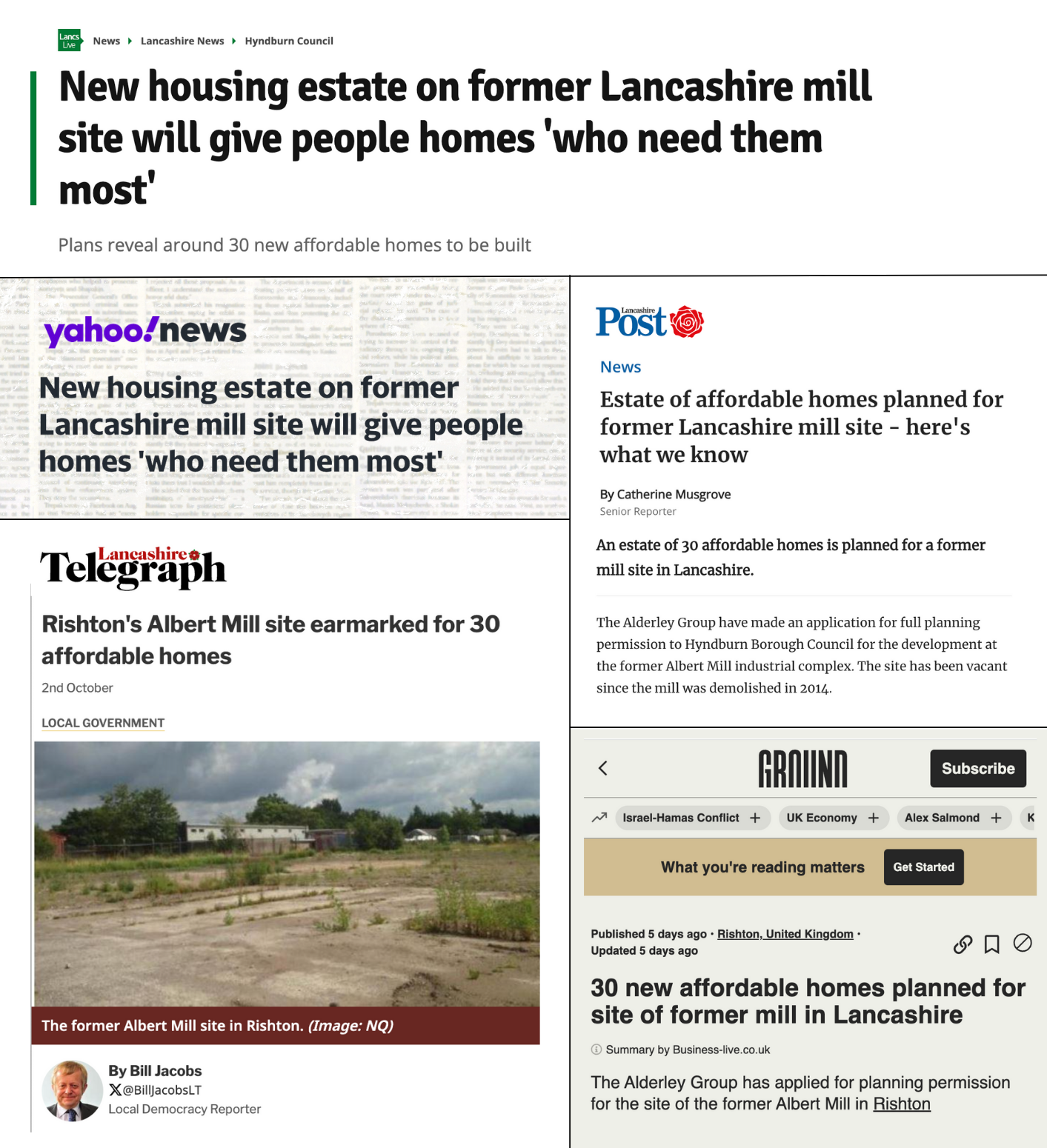 Alderley Group News PR Developments