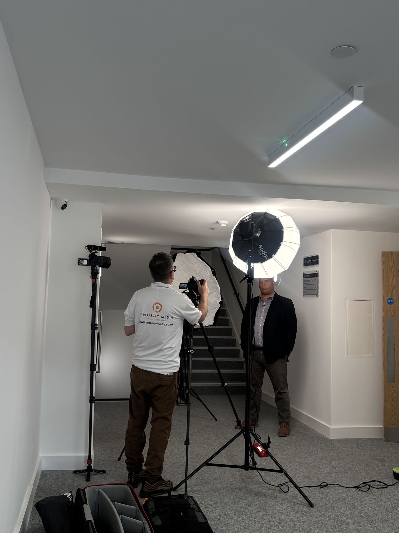 Town Hill Filming Project Completion Alderley Group